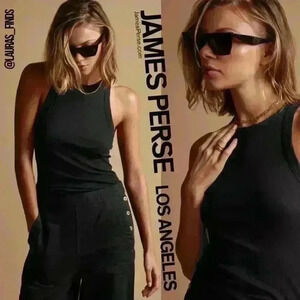 NWT - James Perse "Sunset" Rib Knit Tank